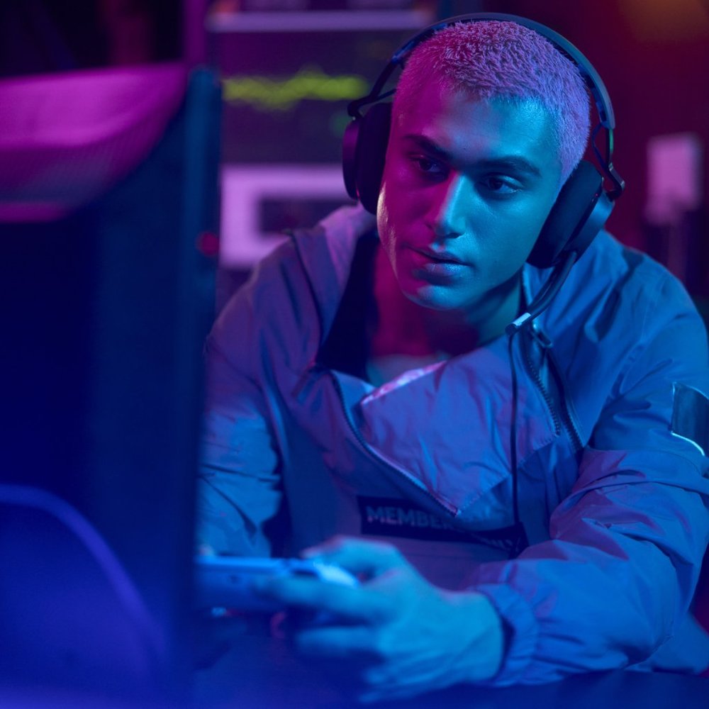 Slyr® Pro Multi-Platform Wired Gaming over-ear Headset with Enhanced Sound Perce